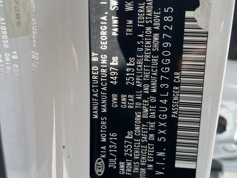 Used 2016 Kia Optima EX FWD image 26