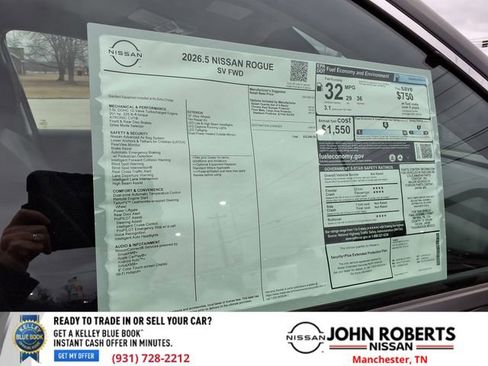 New 2026 Nissan Rogue SV image 18
