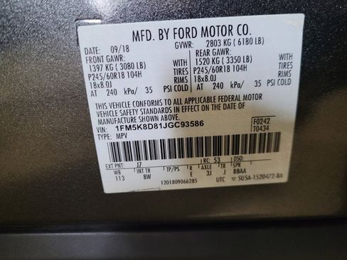 Used 2018 Ford Explorer XLT image 33