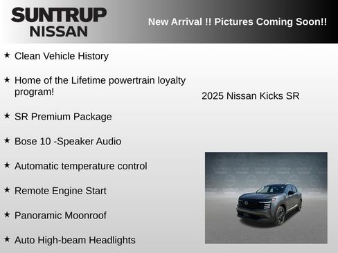 Used 2025 Nissan Kicks SR w/ SR Premium Package AWD/4WD image 6