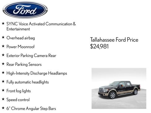 Used 2014 Ford F150 King Ranch w/ King Ranch Luxury Package RWD image 13