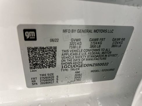 Used 2022 Chevrolet Silverado 1500 LTZ image 28