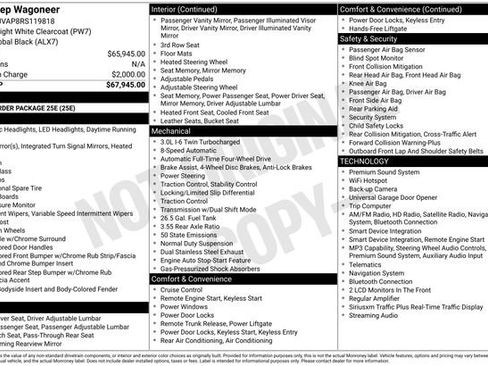 Certified 2024 Jeep Wagoneer 4WD image 3