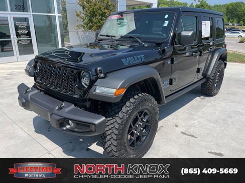 Used 2025 Jeep Wrangler Unlimited Sport S 4xe AWD/4WD image 1