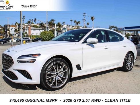 Used 2026 Genesis G70 2.5T RWD image 1