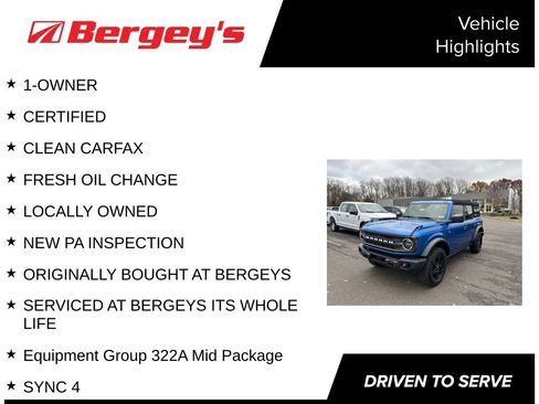 Certified 2024 Ford Bronco Black Diamond image 5