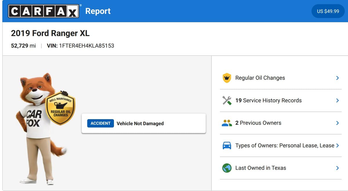 Used 2019 Ford Ranger XL w/ Equipment Group 101A Mid RWD image 21