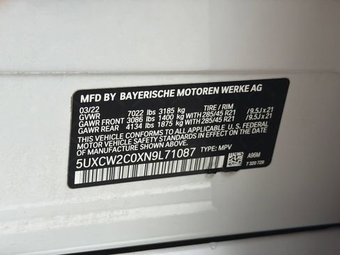Used 2022 BMW X7 xDrive40i w/ Premium Package AWD/4WD image 35