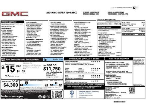 Used 2024 GMC Sierra 1500 AT4X w/ AT4X AEV Edition AWD/4WD image 6