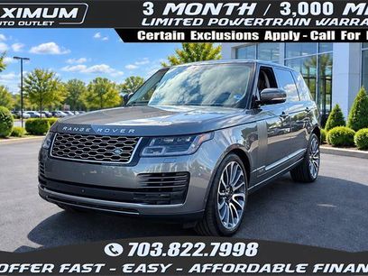 Used 2018 Land Rover Range Rover Long Wheelbase Supercharged