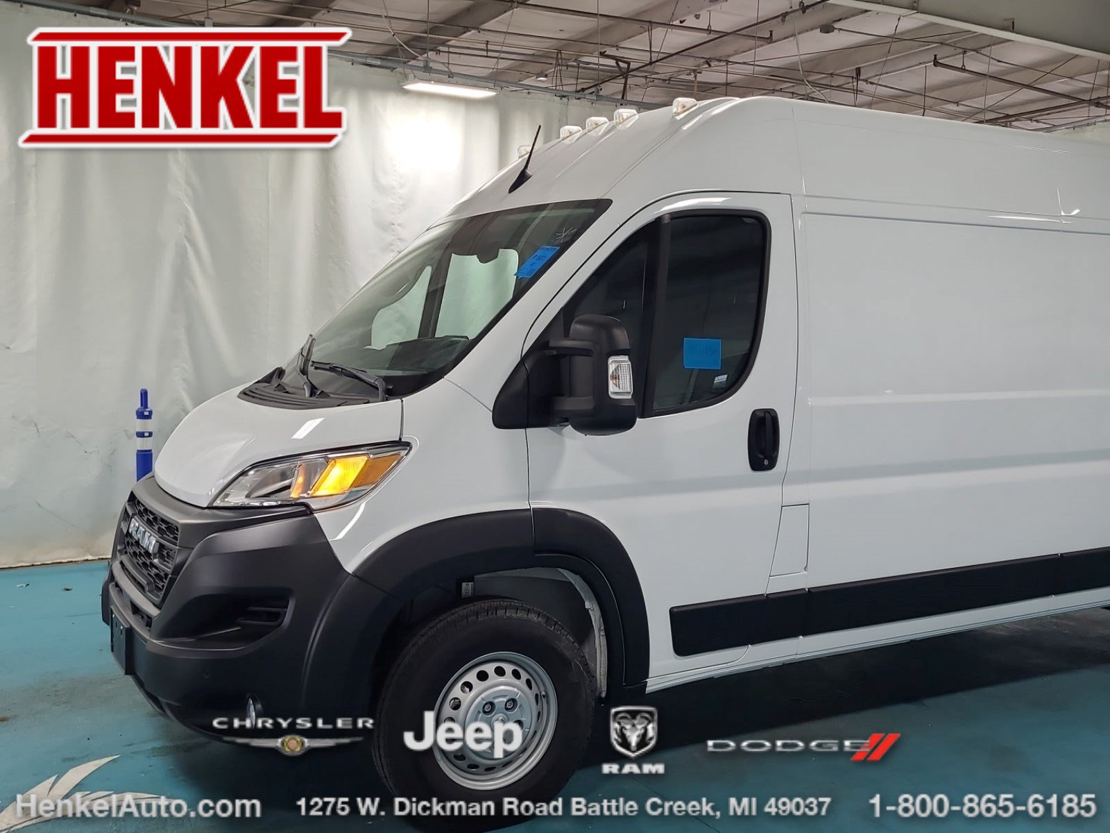 Used 2025 RAM ProMaster 2500 w/ Safety Group FWD image 1