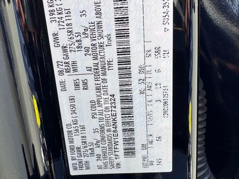 Used 2022 Ford F150 XLT w/ Equipment Group 302A High image 49