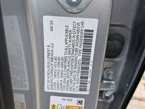 Certified 2025 Honda Accord SE image 16