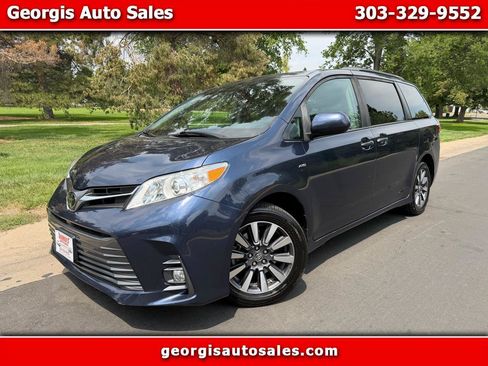 Used 2019 Toyota Sienna XLE w/ XLE Navigation Package AWD/4WD image 1