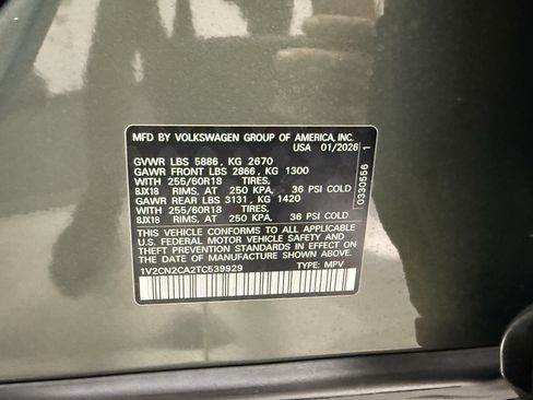 Used 2026 Volkswagen Atlas Peak Edition AWD/4WD image 25