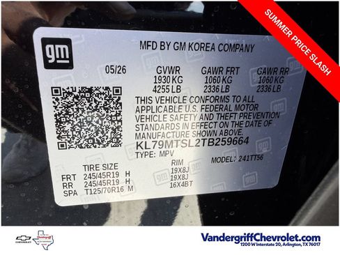 New 2026 Chevrolet TrailBlazer RS w/ Convenience Package FWD image 28