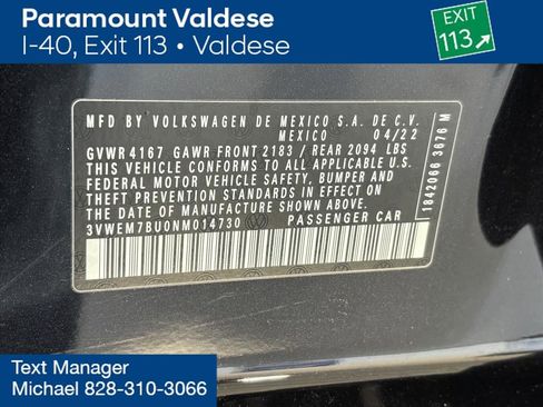 Used 2022 Volkswagen Jetta SE image 30