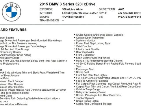 Used 2015 BMW 328i xDrive Sedan image 22