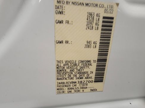 Used 2022 Nissan Altima 2.5 SR FWD image 33