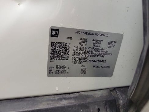 Used 2022 GMC Yukon XL SLT w/ SLT Luxury Package image 17