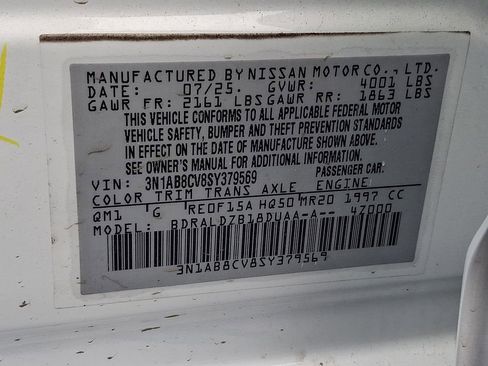 Used 2025 Nissan Sentra SV w/ All-Weather Package FWD image 22