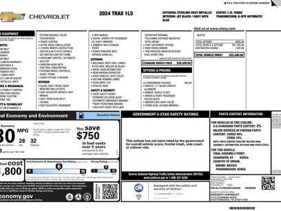 Certified 2024 Chevrolet Trax LS w/ LS Convenience Package