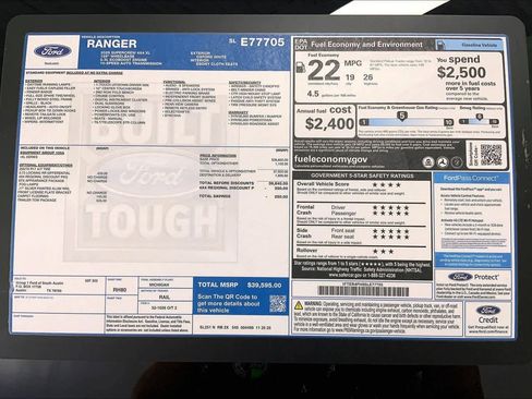 New 2025 Ford Ranger XL w/ Trailer Tow Package image 21