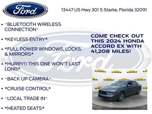 Used 2024 Honda Accord EX image 10