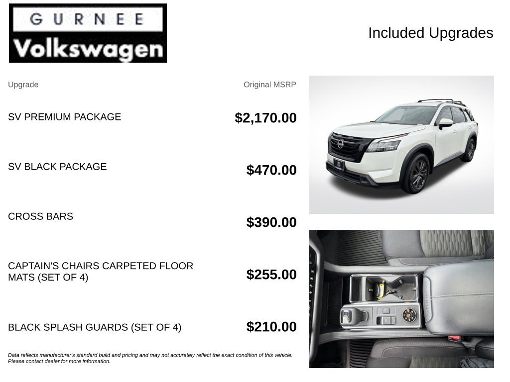 Used 2022 Nissan Pathfinder SV w/ SV Premium Package AWD/4WD image 4