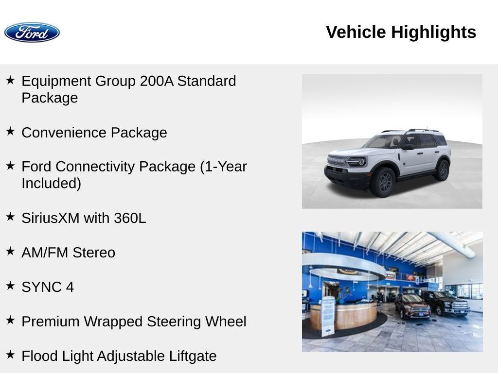 New 2026 Ford Bronco Sport Big Bend w/ Convenience Package AWD/4WD image 2