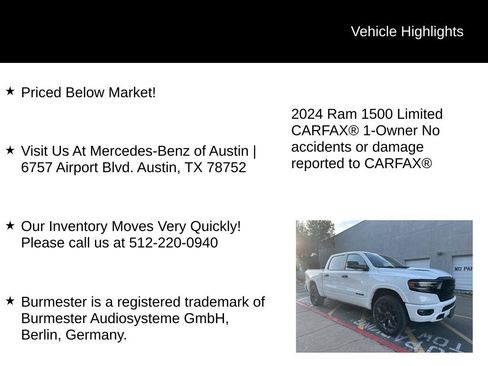 Used 2024 RAM 1500 Limited image 6