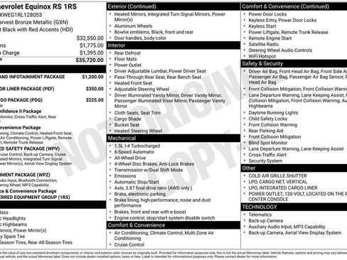 Used 2024 Chevrolet Equinox RS AWD/4WD image 10