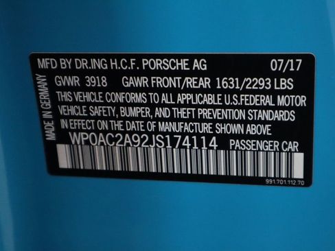 Used 2018 Porsche 911 GT3 image 66