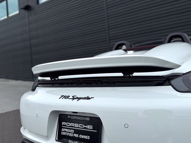 Certified 2021 Porsche 718 Boxster Spyder w/ Light Design Package RWD image 37