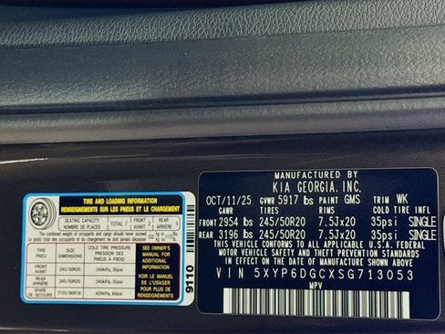 New 2025 Kia Telluride S image 35