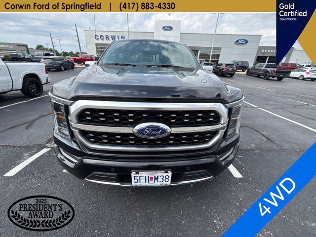 Certified 2021 Ford F150 Platinum w/ Equipment Group 701A High AWD/4WD image 2