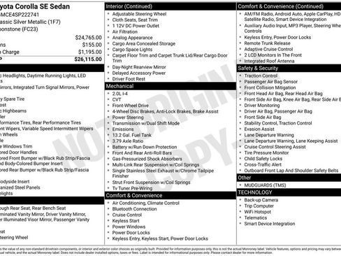 Used 2025 Toyota Corolla SE image 36