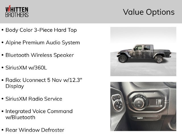 Used 2025 Jeep Gladiator Rubicon AWD/4WD image 3