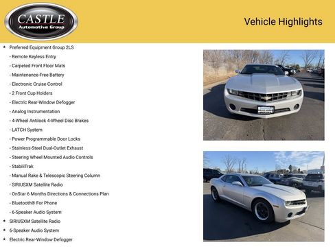 Used 2013 Chevrolet Camaro LS image 4