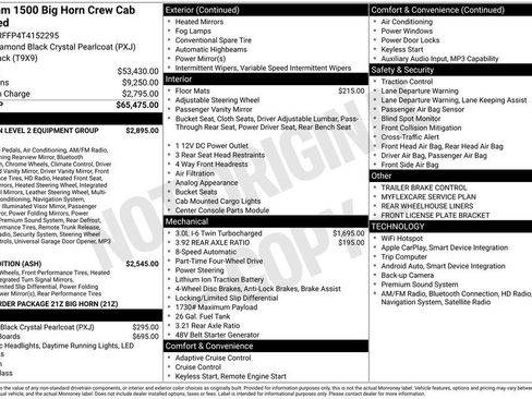 New 2026 RAM 1500 Big Horn AWD/4WD image 5