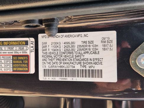 Used 2019 Honda CR-V EX-L image 32