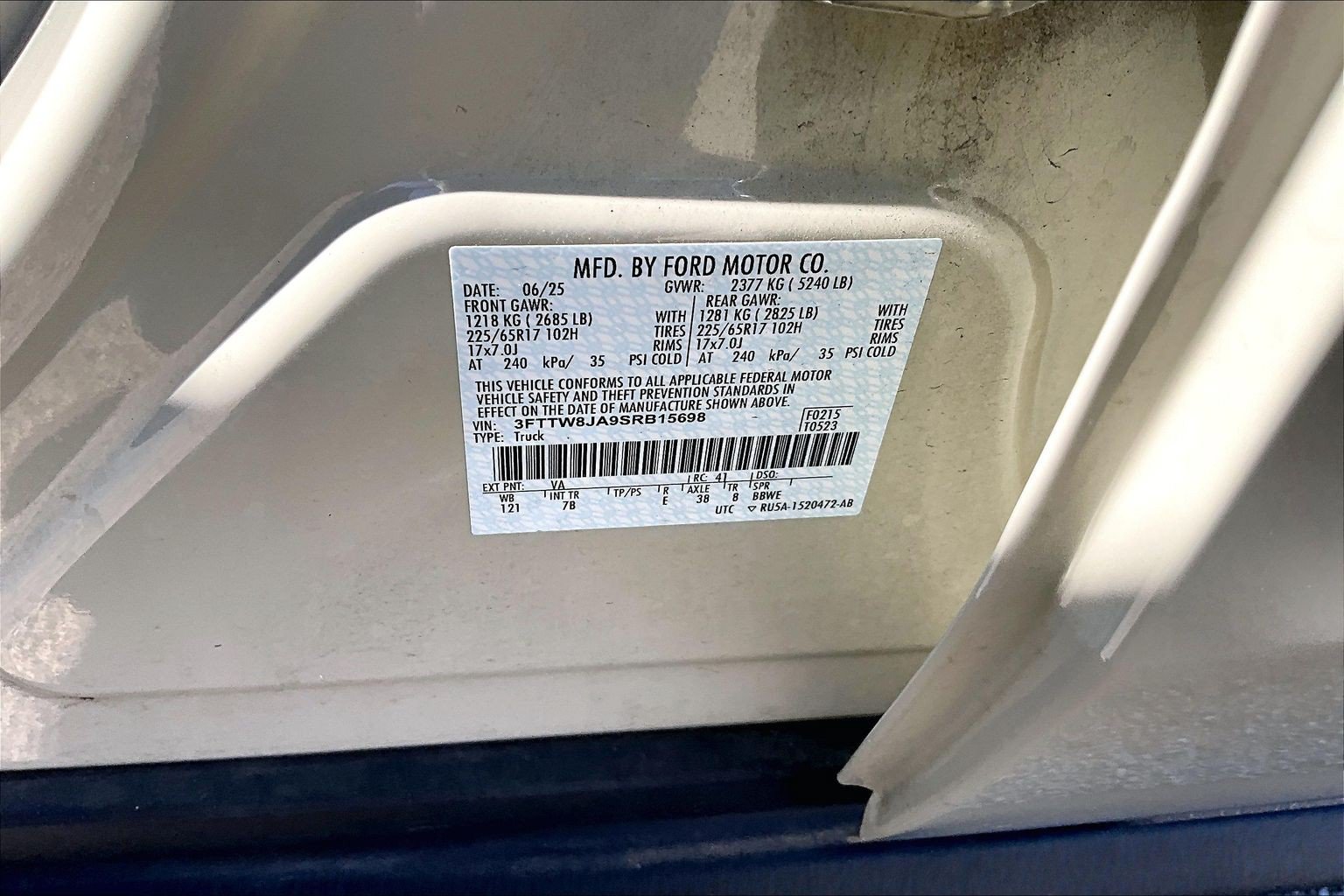 Used 2025 Ford Maverick XLT w/ Equipment Group 302A AWD/4WD image 35
