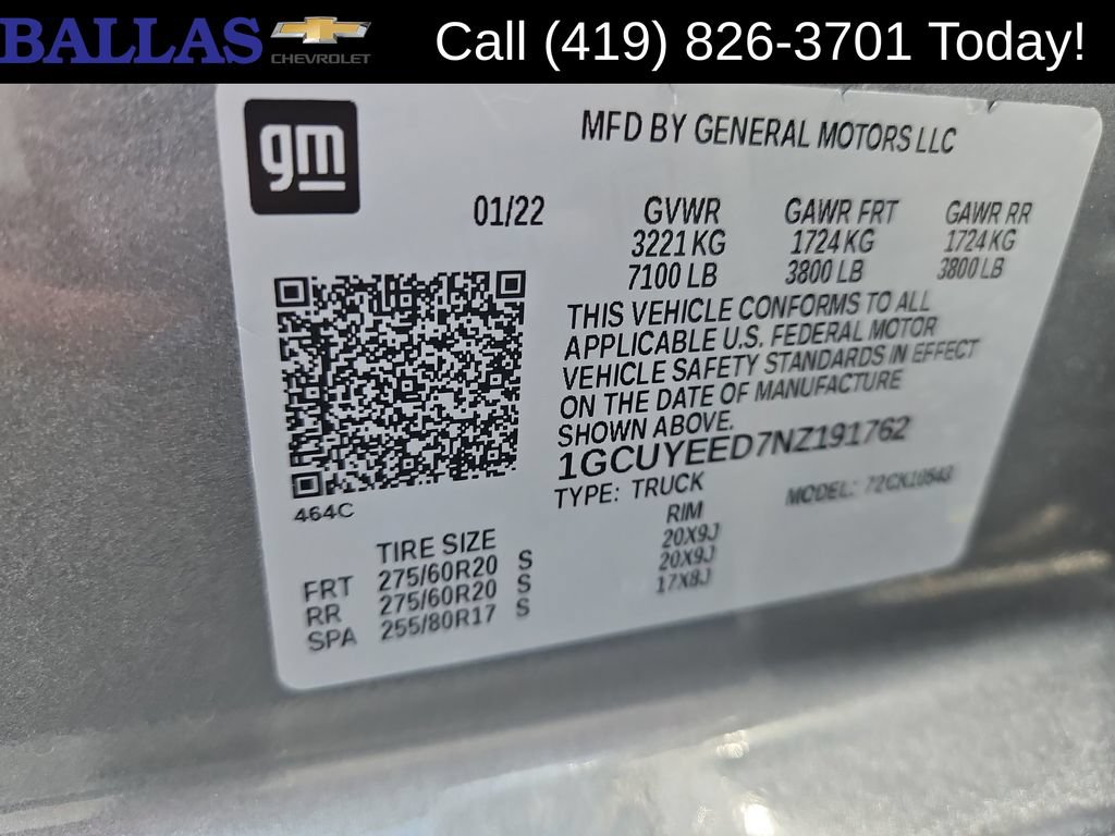 Certified 2022 Chevrolet Silverado 1500 RST AWD/4WD image 33