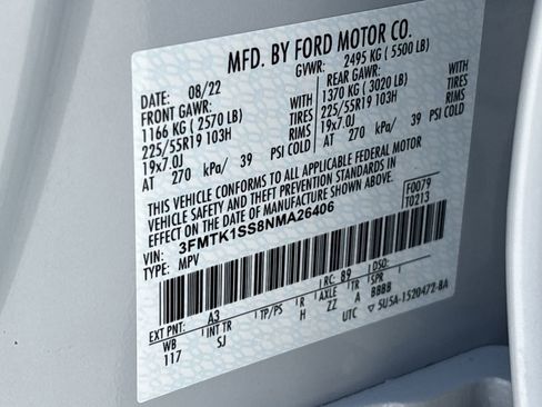 Used 2022 Ford Mustang Mach-E Select w/ Comfort/Technology Package image 35