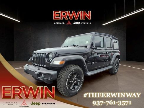 Certified 2022 Jeep Wrangler Unlimited Sport AWD/4WD image 3