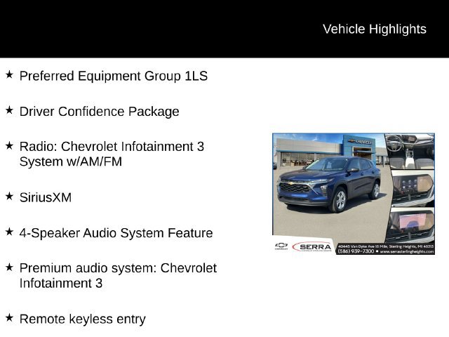 Certified 2024 Chevrolet Trax LS w/ Driver Confidence Package FWD image 4