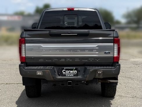 Used 2019 Ford F350 Platinum w/ Platinum Ultimate Package AWD/4WD image 16