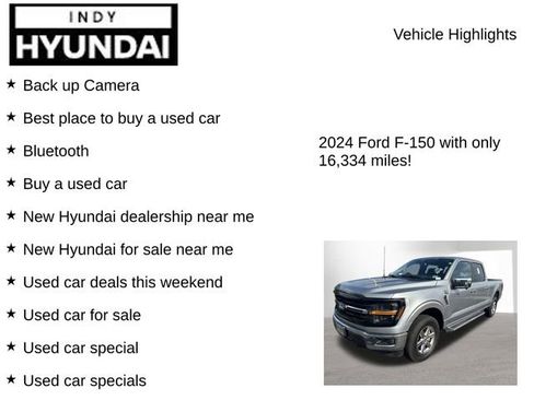 Used 2024 Ford F150 XLT w/ Tow/Haul Package AWD/4WD image 7