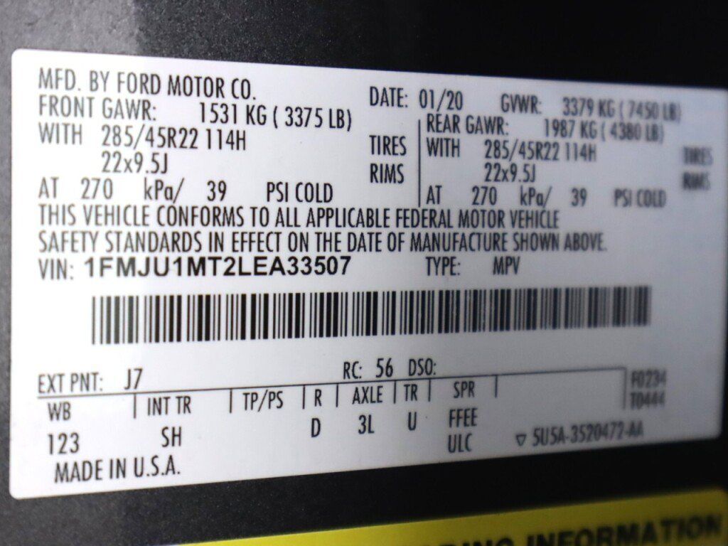 Used 2020 Ford Expedition Platinum AWD/4WD image 59