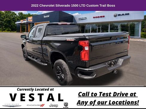 Used 2022 Chevrolet Silverado 1500 Custom Trail Boss w/ LPO, Dark Essentials Package AWD/4WD image 10